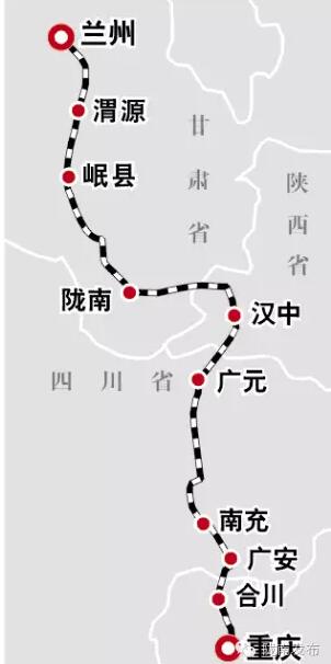 最新！蘭渝鐵路路基工程完成，廣元至重慶北段項目招標