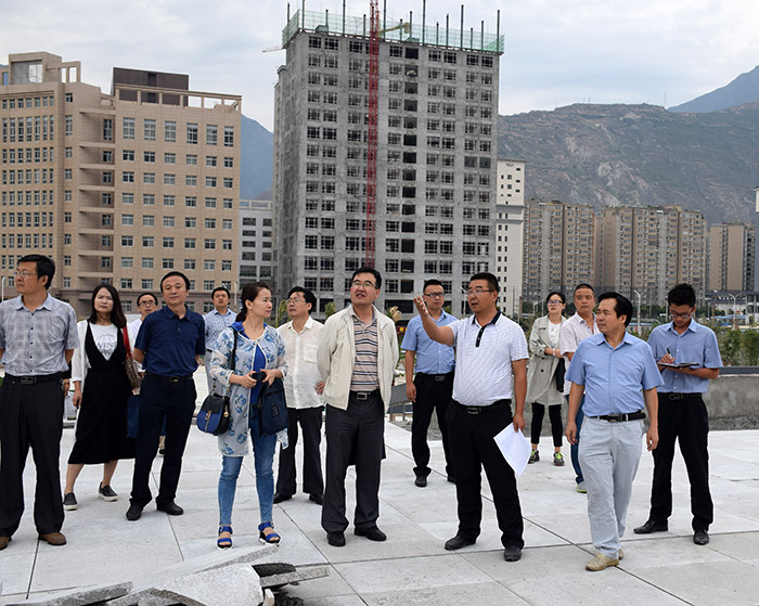 省、市聯(lián)合工作組蒞臨階州廣場(chǎng)檢查指導(dǎo)工作